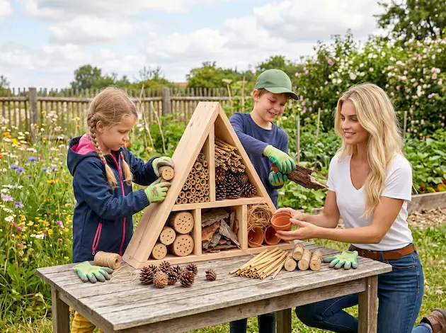 Insektenhotel bauen