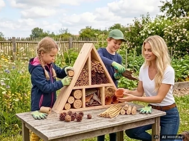Insektenhotel bauen